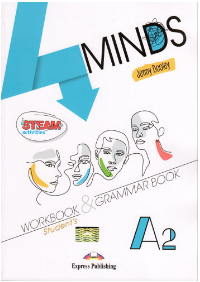 4MINDS A2 Workbook & Grammar + DigiBooks App (pratybos)